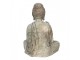 Šedo-zlatá dekorace socha Buddha - 29*20*37 cm