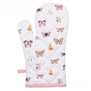 Balvněná chňapka rukavice s motýlky Butterfly Paradise - 18*30 cm
