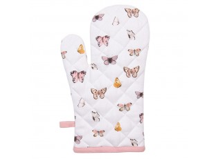 Balvněná dětská chňapka rukavice s motýlky Butterfly Paradise - 12*21 cm