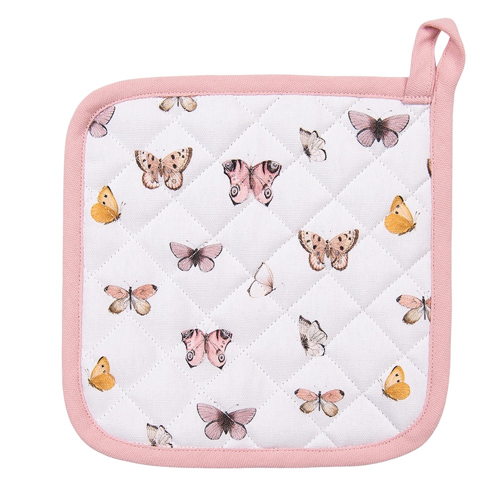 Balvněná chňapka podložka s motýlky Butterfly Paradise - 20*20 cm