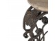 Dřevěno-kovový konzolový stůl s patinou Evariste - 88*43*79 cm