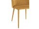 Okrová jídelní židle Charlotte - 58*80*51 cm
