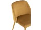 Okrová jídelní židle Charlotte - 58*80*51 cm