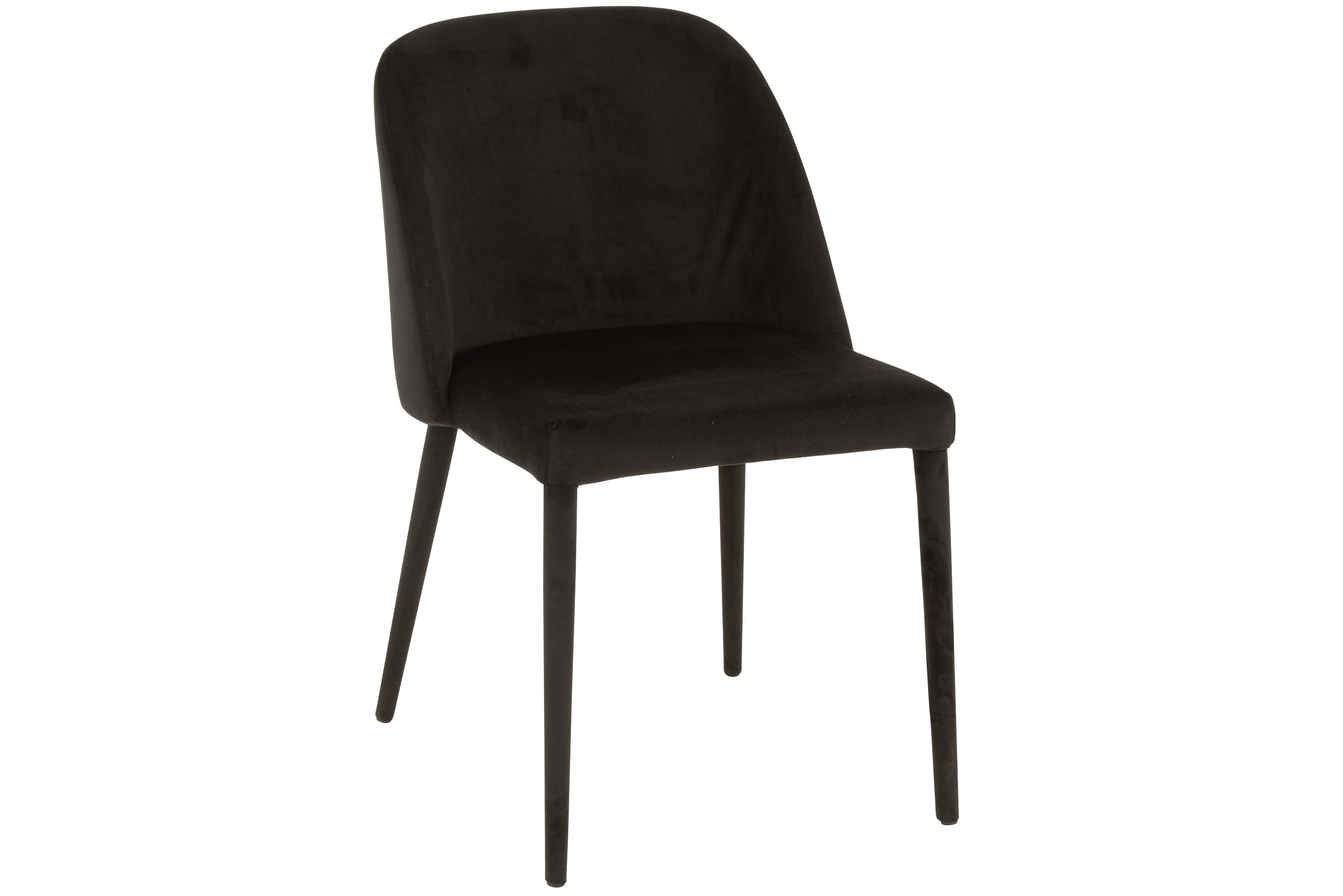 Černá jídelní židle Charlotte - 58*80*51 cm J-Line by Jolipa