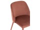 Starorůžová jídelní židle Charlotte - 58*80*51 cm