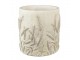 Cementový obal na květináč s jitrocelem Plantain S - Ø13*13 cm