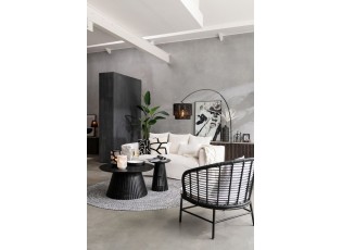 ern ratanov zahradn keslo Zayo Black - 77*90*84cm