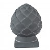 Šedá cementová dekorace socha šiška - Ø 14*18 cmBarva: šedá antikMateriál: cementHmotnost: 0,75 kg