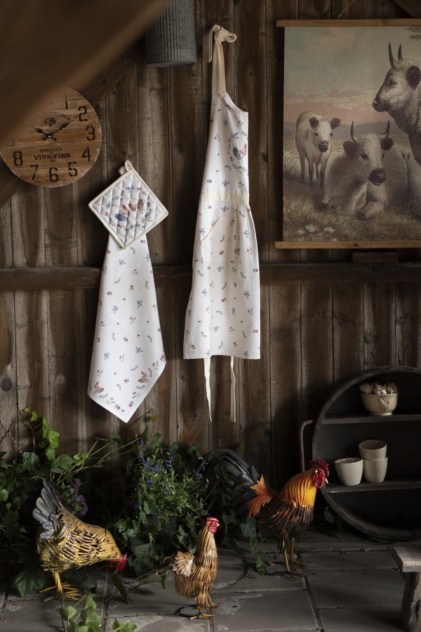 Chňapka-podložka Chicken adn Rooster - 20*20 cm