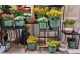 Kytice 7ks oranžových realistických tulipánů - 31cm