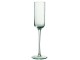 Mentolová sklenička na šampaňské s vroubkováním Ralph - Ø7*26cm / 180ml