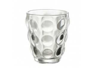 Transparentní sklenička s bublinami Loupe - Ø9*10cm / 300ml