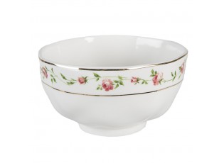 Porcelánová miska na polévku s růžičkami Cutty Rose - ∅ 11*6 cm / 300 ml