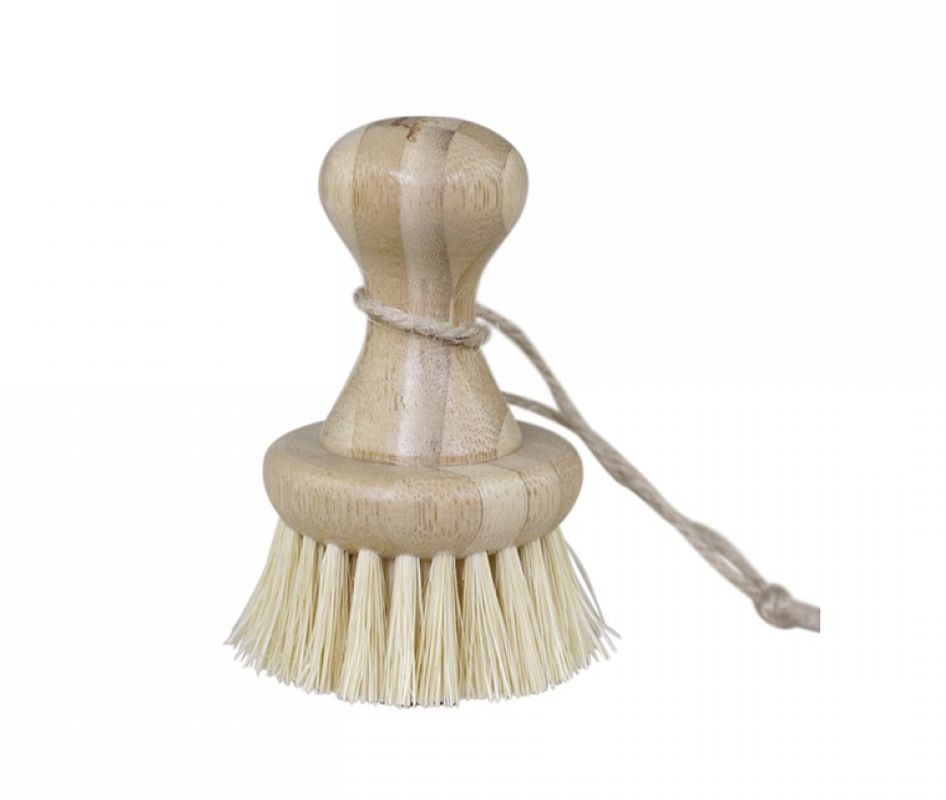 Dřevěný kartáč na mytí zeleniny Vegetable Brush - 6*9cm