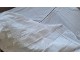 Bílý bavlněný ubrus s krajkou Valine - 140*340 cm