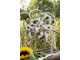 Béžová bavlněná chňapka - podložka se slunečnicemi Sunny Sunflowers - 20*20cm