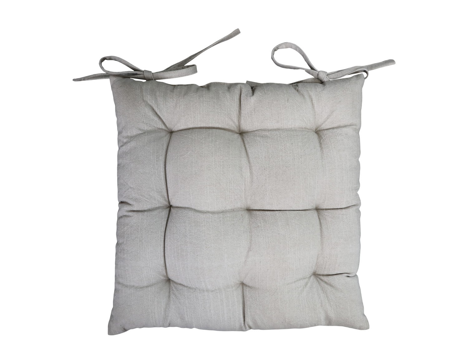 Taupe podsedák s výplní Nimes Seat - 40*40 cm