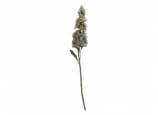 Dekorace umělá zelená květina Delphinium green - 80 cm