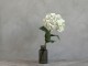 Dekorace umělá krémová květina Hortenzie Hydragea cream - 85 cm