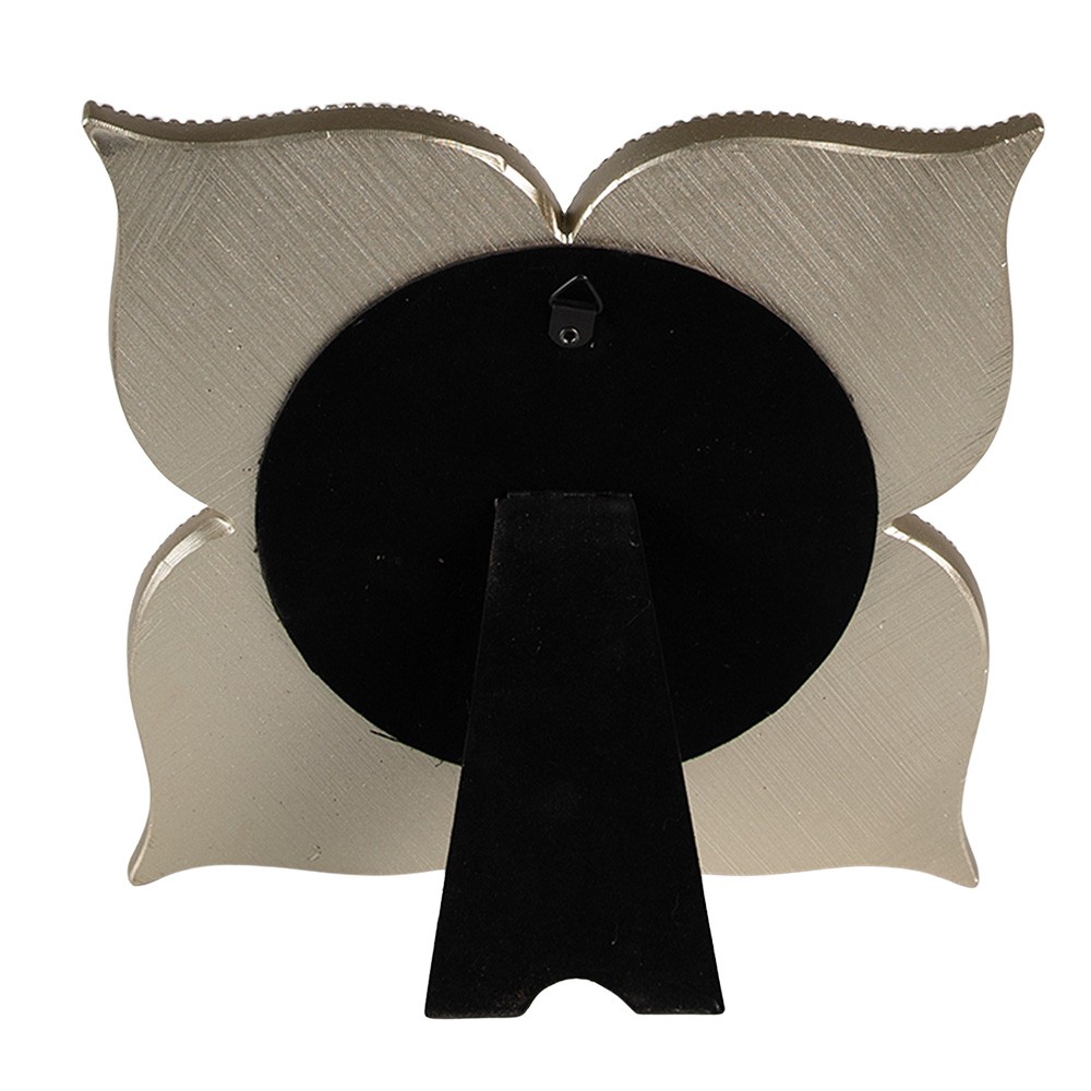 Stolní zrcadlo Flower Silver - 21*2*21 cm