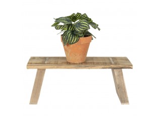 Dřevěný dekorační antik stolík na rostliny - 46*17*19 cm