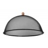 Černý kovový poklop na potraviny L - Ø 43*21cm
Materiál : kov, bukové dřevoBarva, černá, hnědá