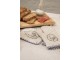 Béžová bavlněná chňapka - rukavice s kohoutem Devine French Roster - 18*30 cm