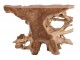 Přírodní konzolový stůl z teakového dřeva Raoul teak - 121*40*81cm