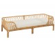 Přírodní ratanová pohovka / postel Pierre - 186*77*55cm
