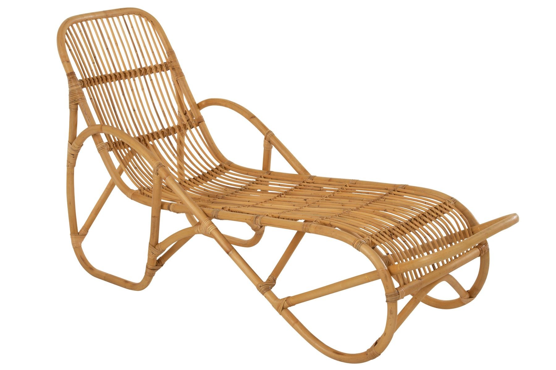 Přírodní ratanové lehátko Els Rattan - 174*60*93cm