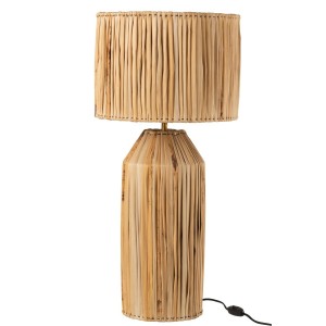 Stolní přírodní lampa z banánových listů Hanna Bannas - Ø 35*87 cm/ E27/ 40W
