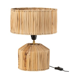 Stolní přírodní lampa z banánových listů Hanna Bannas - Ø 35*30 cm/ E27/ 40W
