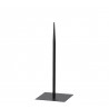 Černý kovový stojan na toaletní papír S - 14*14*34 cm Barva: černáMateriál: kov