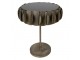 Mosazný antik odkládací stolek Fridó - Ø 57*66 cm