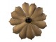 Mosazná antik závěsná lampa ve tvaru květu Floa - 41*41*16/124 cm E27/max 1*40W