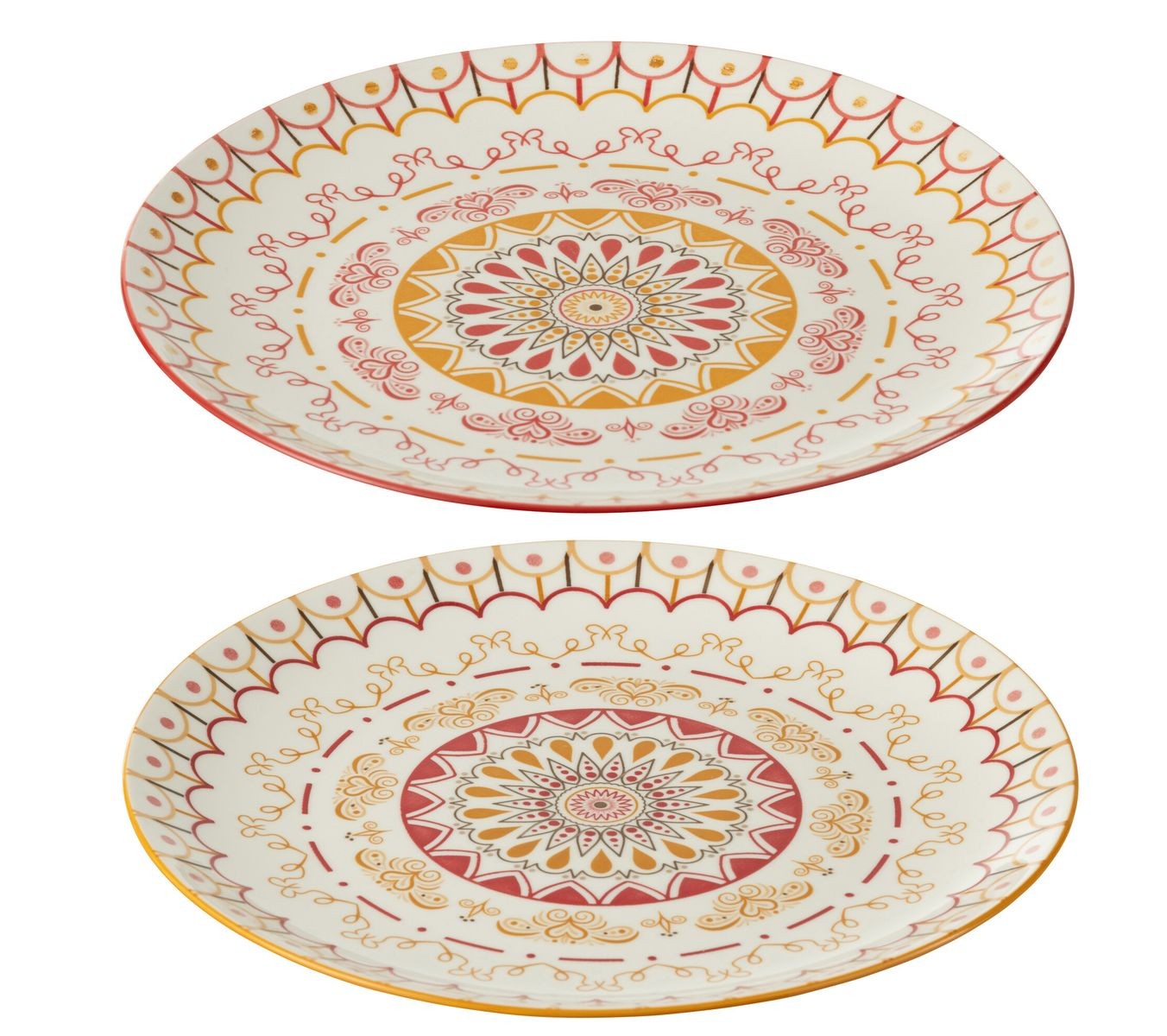 Set 2ks porcelánový jídelní talíř Plate Jam - Ø27*2cm