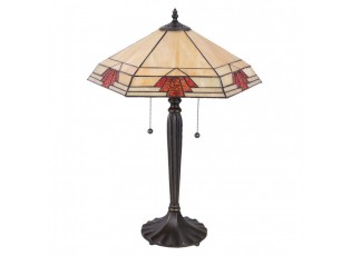Lampa Tiffany Yvonne - 44*38*59 cm