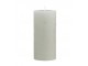 Zelená široká svíčka Rustic pillar verte - Ø 7*10cm/ 40h