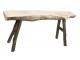 Dřevěná lavice Emilly - 93*25*47cm