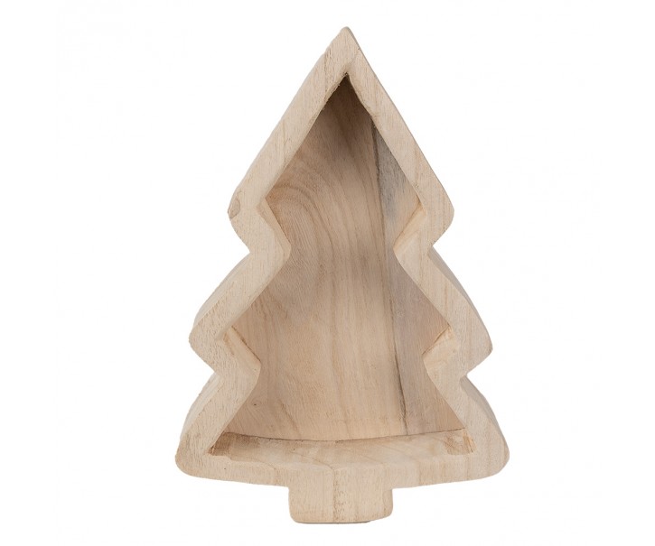 Servírovací dekorativní mísa/talíř ve tvaru stromku - 33*23*6 cm