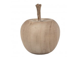 Dřevěná dekorace jablko - 12*12*14 cm