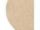 Venkovní přírodně-krémový kulatý koberec Miami Outdoor L - Ø 197 cm