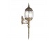Zlatá antik nástěnná kovová lampa Malia - 21*26*83 cm E14/max 1*60W
