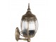 Zlatá antik nástěnná kovová lampa Malia - 21*26*83 cm E14/max 1*60W