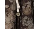 Hnědý slunečník Vintage Ombrellone Floreale - Ø 200*230 cm