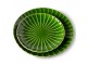 Set 2ks zelený keramický dezertní talíř The Esmeralds - Ø 22*2,8cm