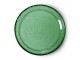 Zelený skleněný dezertní talíř The Emeralds - Ø 21*3cm