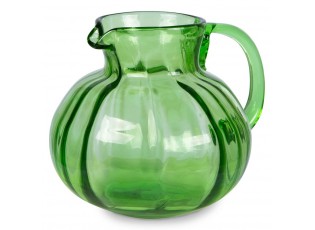 Zelený skleněný džbán The Emeralds - Ø 16*15cm/ 1400ml