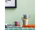 Set 4ks retro hrnek na Cappuccino 70s Meteor - 12*9,5*8,5cm / 300ml 