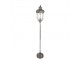 Stříbrná antik kovová stojací lampa Gildo - Ø 25*154 cm E27/Max 1*60W